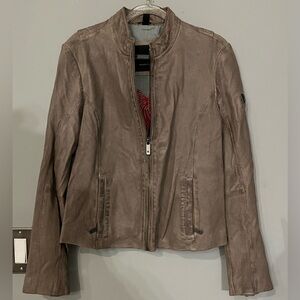 MAURITIUS 100% LAMB LEATHER JACKET